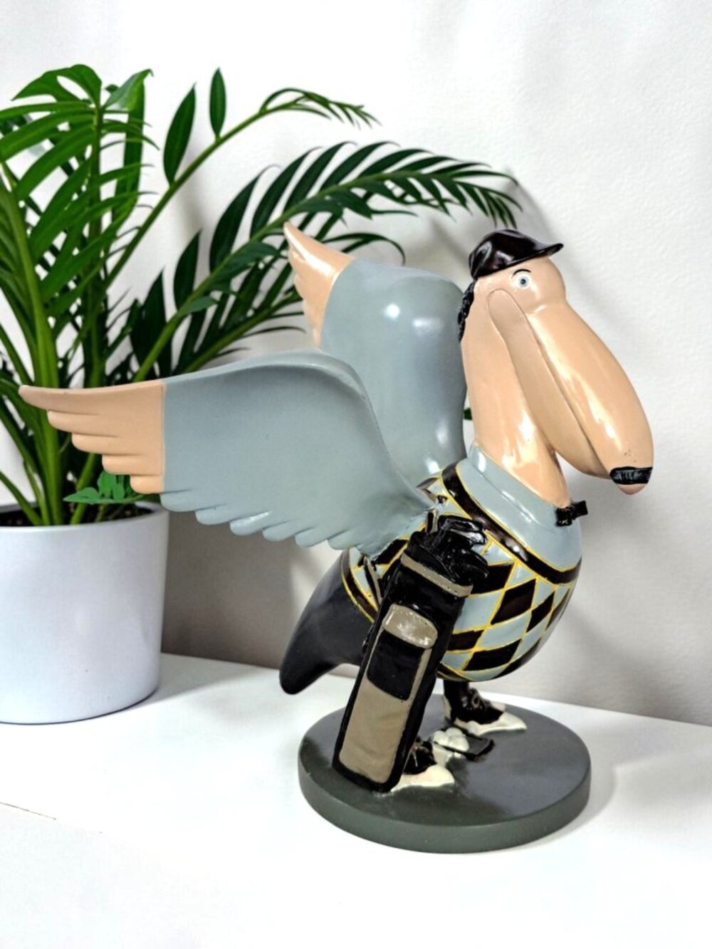 Pelicans in Paradise "Grandpa-elican " Figurine Diane Goeller 5 3/4" Grandpa